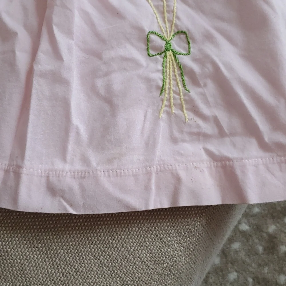 Little English - Light Pink Dress w/ Balloon Stitching | 18M - Picture 7 of 7